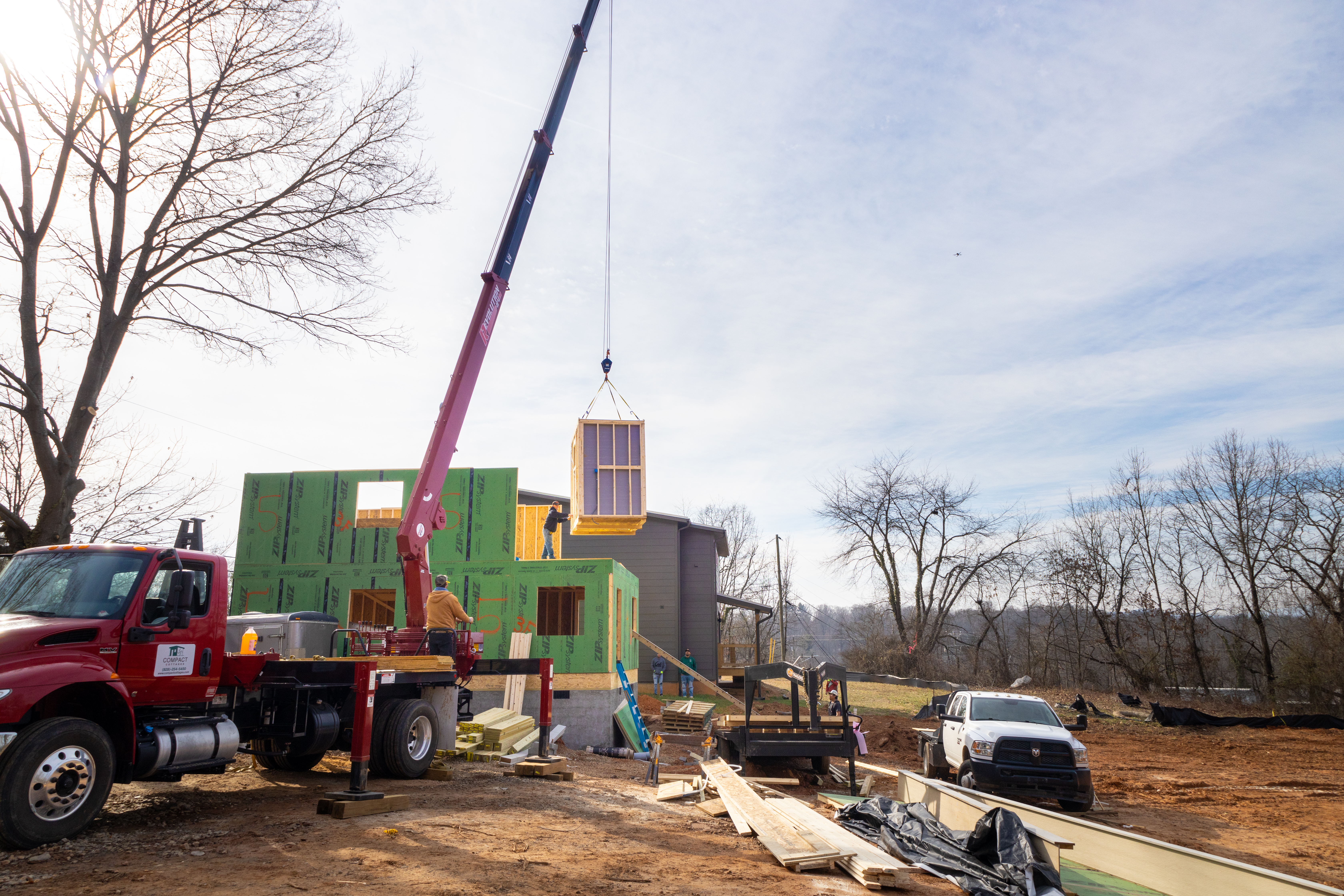 Step 3: On-site assembly